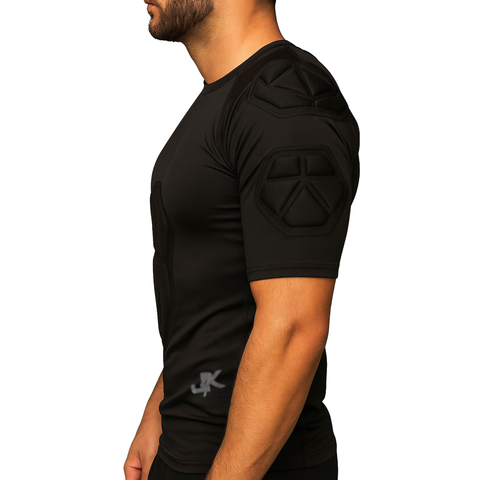 Padded Compression T Vest